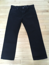George Regular Men&#39;s size 36x29 Black Denim Jeans - £10.35 GBP