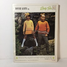 Bonnie Knits by Lady Galt Children Sweater Knitting Patterns Hats Socks and more - £12.64 GBP