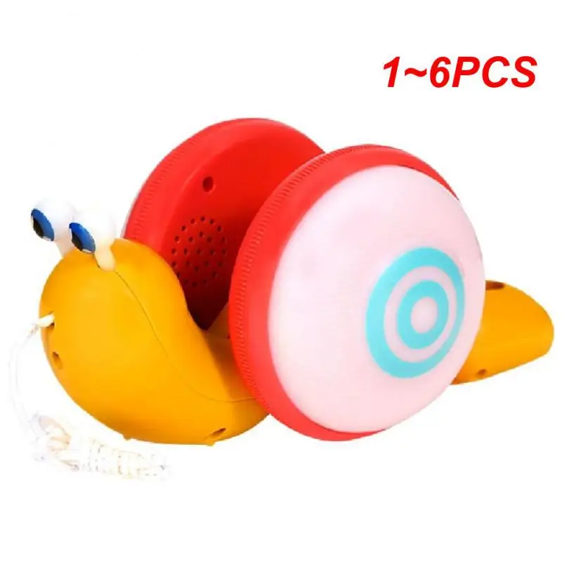 1~6PCS Pull String Snail Interest Training Plastic Educational Toy Dragging - $13.44+