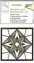 Erica Fortgens. Embossing Stencil. Patchwork 1B - $5.50