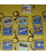 9 Aurora AFX G+ Formula 1 Slot Car Key Chain Set 1980&#39;s - $380.53 MXN