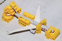 Aircraft Maintenance Scaffolding 6 Piece Set for 1/400 Scale Models Gemi... - $49.64