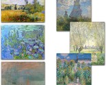 Goipwss Monet Wall Art Aesthetic Posters Water Lilies Claude Monet Print... - $41.98