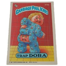 Vintage Garbage Pail Kids Trap Dora Original Series 9 Gpk Card Puzzle Piece - £1.87 GBP