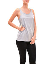 FREE PEOPLE Womens Tank Top Soft Moons Sleeveless Stylish Casual Mineral Size S - £29.14 GBP