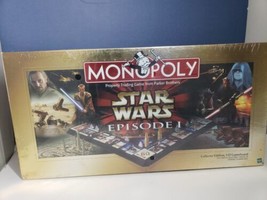 Star Wars Monopoly Episode 1 Collectors Edition 3-D Board Game Factory S... - £46.43 GBP