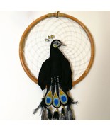 Boho Bohemian Handmade Decorative Wall Hanging Macrame Feathers Dream Ca... - $54.90