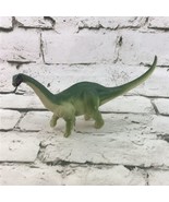 Brachiosaurus Dinosaur Figure 6” Tall Stands On Back Legs Green Jurassic... - £11.67 GBP