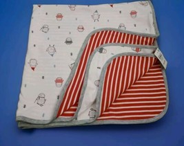 Macy&#39;s First Impressions Winter Penguins Reversible Baby Blanket NWT - $198.00