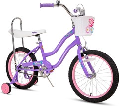 Banana Seat Bike For Girls Aged 7 To 12 Years Old From Joystar, With Front - £172.74 GBP