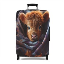 Luggage Cover, Highland Cow, awd-044 - $47.20+