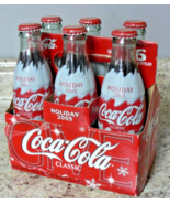 2005 Holiday Coca Cola Classic “CHRISTMAS” 6 Packs Bottles, WOW ORIGINAL! - $26.67 CAD
