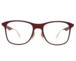 Ray-Ban Eyeglasses Frames RB3521 162/13 Matte Red Square Full Rim 52-18-135 - £37.78 GBP