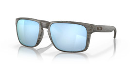 Oakley Holbrook Xl Polarized Sunglasses OO9417-1959 Woodgrain / Prizm Deep Water - £101.19 GBP