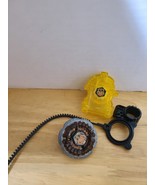 Beyblade Rock Orso Hasbro Metal Fusion Rip Cord and Launcher - $465.08 MXN