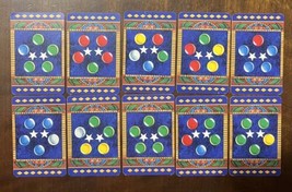 Bazaar Special Edition 1987 Game Replacement Parts: 10 “Two Star” Cards - $9.75