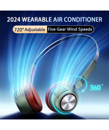  Wearable Air Conditioner Hanging Neck Fan Portable Air Cooler Bladeless... - £22.59 GBP