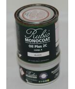 Rubio Monocoat Oil Plus 2C Comp A Black 275 ML With Accelerator 75 ML - $69.59