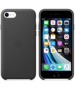 Genuine Apple Leather Case For iPhone 7 Plus &amp; iPhone 8 Plus (5.5&quot;) Black - £10.04 GBP