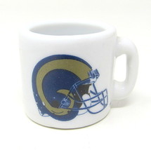 St. Louis Rams Miniature Cup NFL Football 1&quot; Ceramic Mug Ornament Display     C - £7.77 GBP