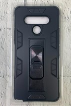 Fits LG Stylo 6 Case Rubber Shockproof Cover Case Black - $14.54