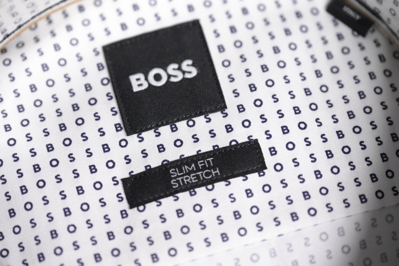 Hergestellt IN Italien HUGO BOSS Herren Hank Kent Slim Fit Stretch Baumwoll Hemd Item image 4