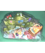 Toadily Yours Spring Picnic Frogs #25404 Russ Berrie and Co. Basket - €21,59 EUR