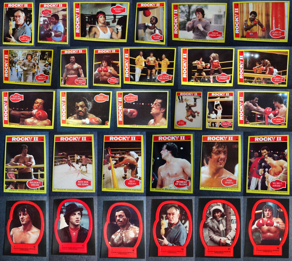 1979 Topps Rocky 2 Movie Trading Card Complete Your Set U You Pick 1-99 - $1.99 - $9.99