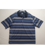 PGA Tour Mens Size XXL Black/Blue/Gray   Polo Shirt - £12.78 GBP