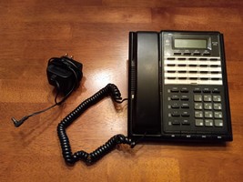 Vintage AT&amp;T 843 3-Line Intercom Speakerphone Business Telephone &amp; Power... - $24.99