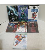 Huge DC hardcover lot of 7 all new sealed lot Justice League, GLC, Super... - £68.54 GBP
