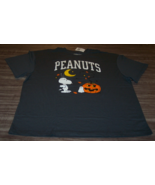 WOMEN&#39;S Peanuts SNOOPY HALLOWEEN Pumpkin T-shirt LARGE NEW - $27.80 CAD