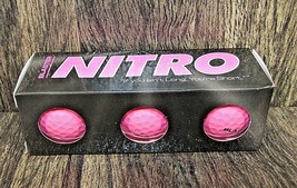 Nitro Hot Pink Woman's Blaster Distance #4 Golf Balls 3 Balls NIB-
show origi... - £5.42 GBP