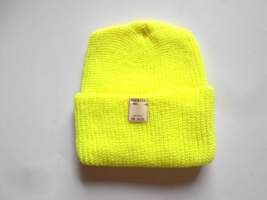 Yellow Knit Stocking Hat 100% Acrylic No. RN 14105 - $4.05 CAD