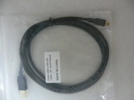 Black 6FT 2.0 USB Cable Type A to Mini B Male to Male 5 PIN for Camera - $4.89