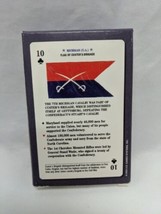 Flags Of The Civil War Card Game Playing Card Deck  - $12.38