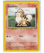 M) Pokemon Nintendo GAMEFREAK Collector Trading Card Growlithe 28/102 60HP - £1.57 GBP