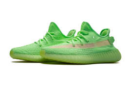 Adidas Yeezy Boost 350 V2 Glow In Dark GID EG5293 - £376.02 GBP