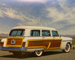 1954 Mercury Monterey Station Wagon Classic Car Fridge Magnet 3.5&#39;&#39;x2.75... - $3.62