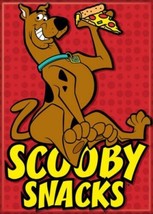 Scooby-Doo! Animation Scooby with Snacks Refrigerator Magnet NEW UNUSED - £3.16 GBP