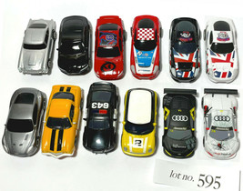 12 pc. Micro-Scalextric England H.O. Scale 12 Volt Slot Car LOT #595 All Nice! - £235.08 GBP