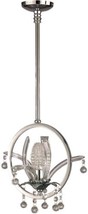 Chandelier DALE TIFFANY SULLIVAN Traditional Antique 1-Light Polished Ch... - $159.99
