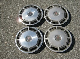 Genuine 1981 to 1983 Pontiac 6000 Phoenix 13 inch hubcaps wheel covers - £22.19 GBP