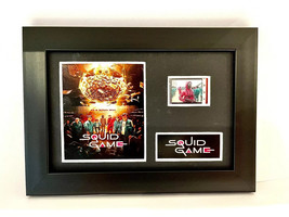 Squid Game S1 Framed 35mm Film Cell Display Memorabilia + COA - $13.03+