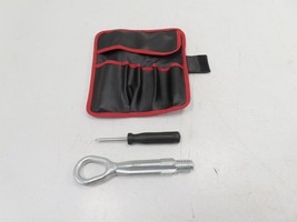 12 BMW 650i F12 Convertible #1306 Tool Kit &amp; Pouch, Tow Hook Screw Drive... - $29.69