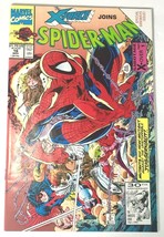X Force Joins Spider Man Marvel 1991 NOV #16 Todd McFarlane Sideways issue - £6.25 GBP