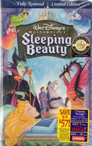 SLEEPING BEAUTY (vhs) *NEW* Limited Ed. Disney animated, bonus material, booklet - £8.02 GBP