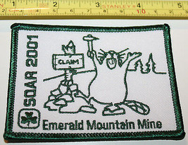 Girl Guides Canada SOAR 2001 Emerald Mountain Mine Patch Badge - $11.46