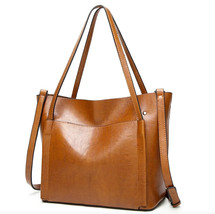 Street Style Vegan Leather Tote Bag - £62.52 GBP