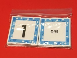 Number Words 0-29  Match - 52 cards- Laminated Cards Set Homeschool Pre-k - £8.01 GBP